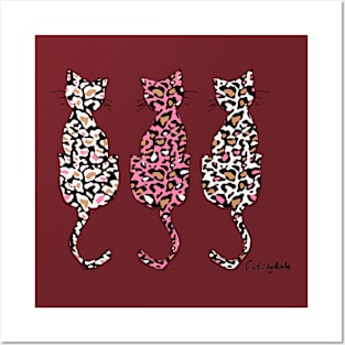 3 Little Cats Posters and Art